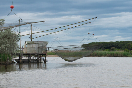 Capanno da pesca nel delta del po 2