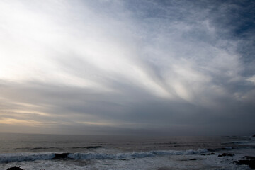 Obraz premium clouds over the sea