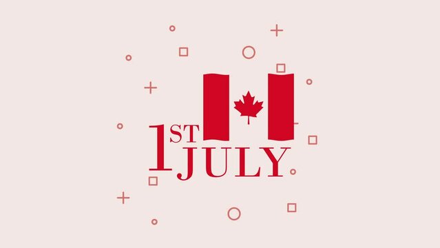 1st july lettering animation
