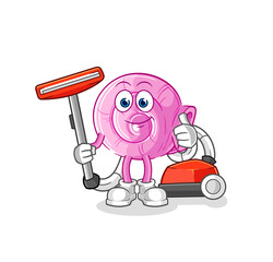 shell clean with a vacuum . character vector