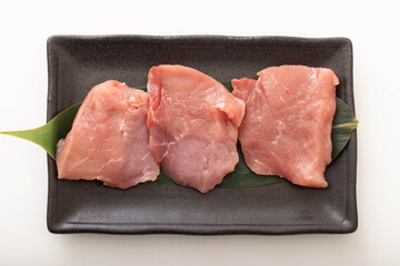 黒豚赤身モモ肉　かつ用　(宮城県産)
