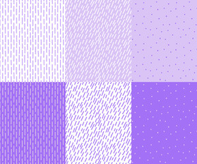 Seamless classic pattern set vector illustration, Seamless patterns for background