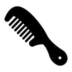 comb glyph icon