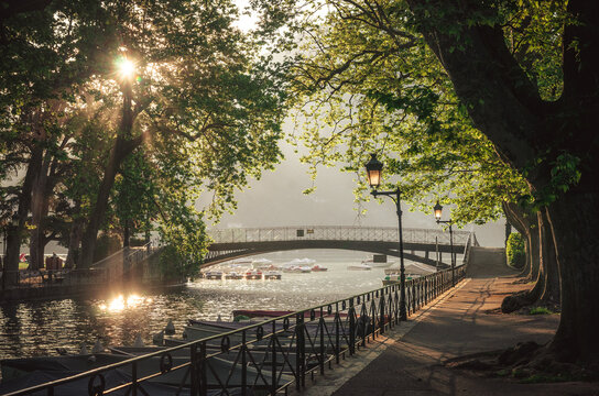 Annecy, le pont des Amours 