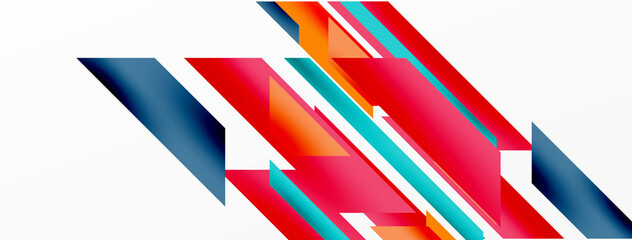 Dynamic lines background. Wallpaper for concept of AI technology, blockchain, communication, 5G, science, business and technology