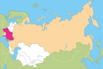 ウクライナとロシア、クリミア半島、旧ソビエト連邦から独立した国々
