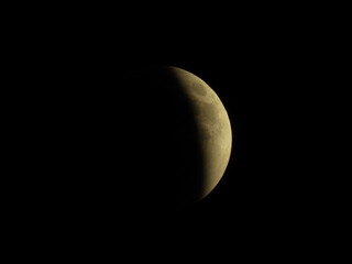 Obraz na płótnie Canvas super flower blood moon lunar eclipse may 2022