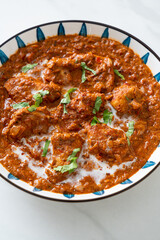 chicken tikka masala spicy curry meat food