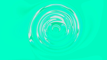 Blue twisted circle with gray tints