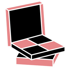 eyeshadow line icon