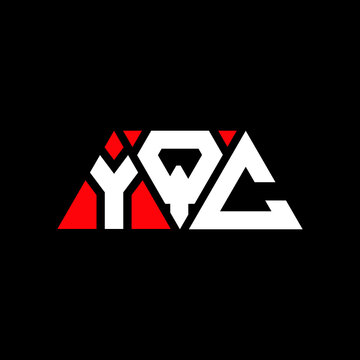 YQC triangle letter logo design with triangle shape. YQC triangle logo design monogram. YQC triangle vector logo template with red color. YQC triangular logo Simple, Elegant, and Luxurious Logo...