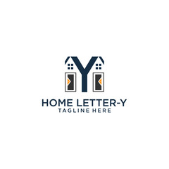 Home letter y logo icon 