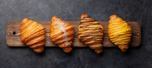 Various croissants