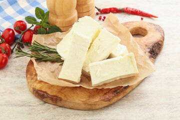 Natural organic Greek Feta cheese