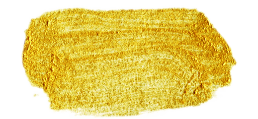 Gold brush stroke illustration