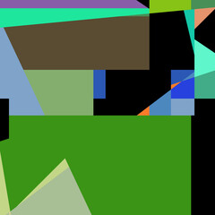 Geometric abstraction generative art background art illustration