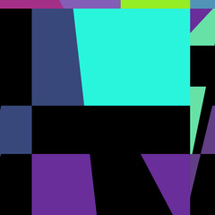 Geometric abstraction generative art background art illustration