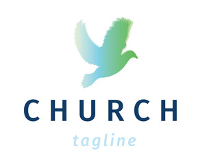 Church Logo Pigeon Holy Spirit