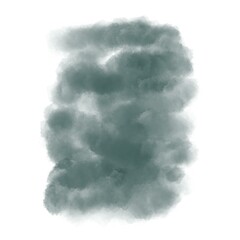 Dark Green Texture Background Hand Drawn Illustration	