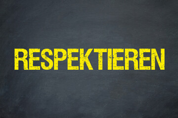 Respektieren