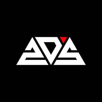 ZDS triangle letter logo design with triangle shape. ZDS triangle logo design monogram. ZDS triangle vector logo template with red color. ZDS triangular logo Simple, Elegant, and Luxurious Logo...