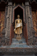 Bang Mot, Thung Khru, Bangkok 10140, 15 May, 2022 :  Wat Bang Mot Sothararam - An old temple in the...
