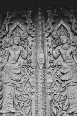 Fototapeta na wymiar statue of hindu deity