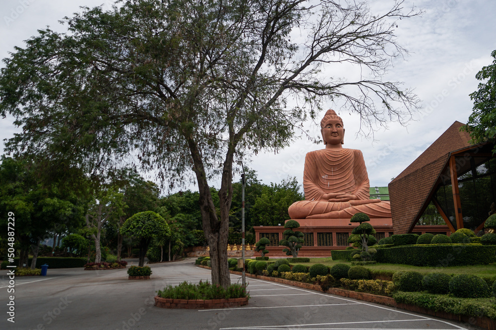 Sticker buddha statue