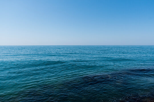 Blue Sea And Sky