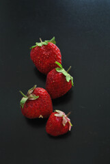 strawberries in a bowl