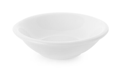 empty bowl isolated on white background.