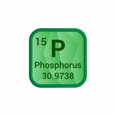 P phosphorus chemical element periodic table