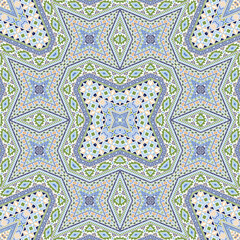 Aztec repeating pattern vector design. Oriental geometric texture. Textile print in ethnic style.