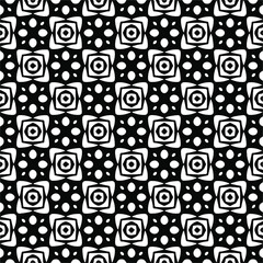 seamless pattern.Simple stylish abstract geometric background. Monochrome image. Black and white color. Design for decor, prints, textile or wrapping.Design element for prints. 