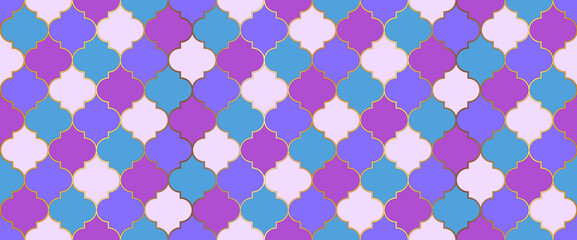 Ramadan Kareem Islam Illustration. Eid Mubarak Muslim Background. Traditional