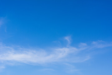 blue sky with clouds