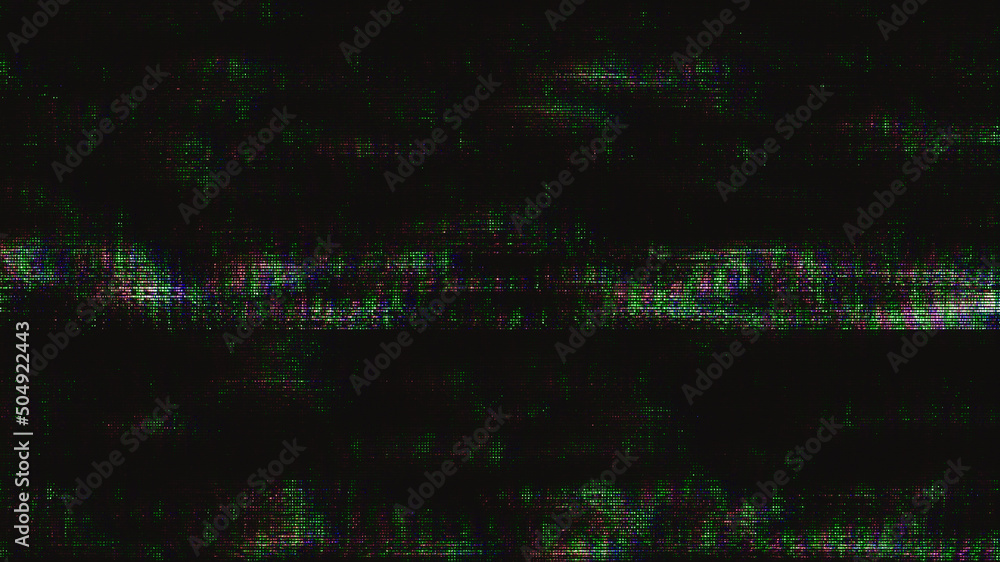 Poster distorted noise screen rgb pixels colored abstract motion background
