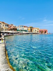 Venezianischer Hafen von Chania, Kreta/ Griechenland