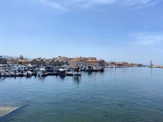 Fototapeta na wymiar Venezianischer Hafen von Chania, Kreta/ Griechenland