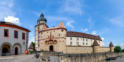 Fototapeta premium Festung, Würzburg, Bayern, Deutschland 