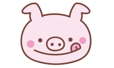 ブタのアイコン
