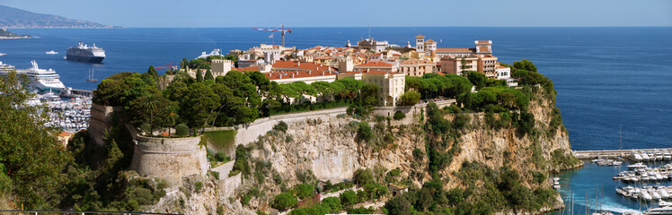 Monaco Palace Oceanography Panorama