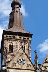 Fototapeta premium The Dom Cathedral in Osnabrück Germany 