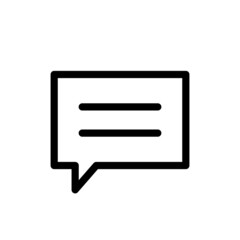 Bubble Chat Icon Design Vector Illustrator