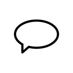 Naklejka premium Bubble Chat Icon Design Vector Illustrator