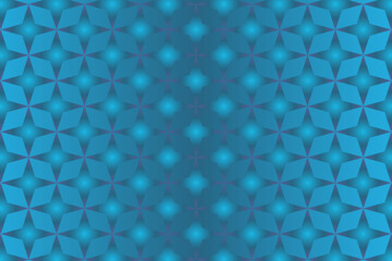 abstract geometric vector background with blue gradient