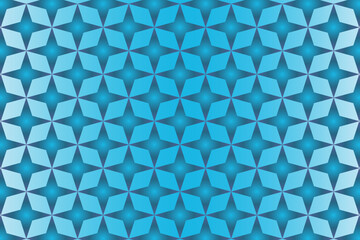 abstract geometric vector background with blue gradient