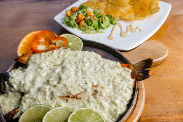 delicious fish fried and ready to eat