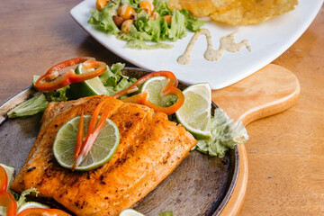 delicious fish fried and ready to eat