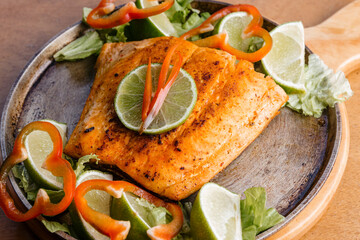 delicious fish fried and ready to eat